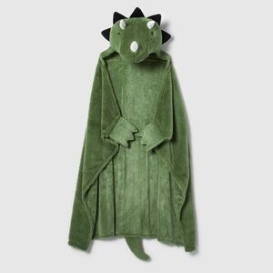 NWOT Green Dinosaur Kids’ Hooded Blanket